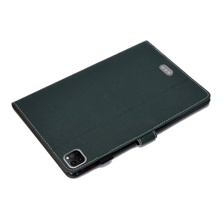 Sewing Thread Left and Right Painted Plate with Sleep Function & Pen Cover & Anti-skid strip & Bracket For iPad Pro 11