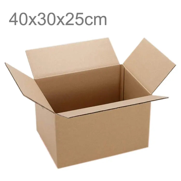 Shipping Packing Moving Kraft Paper Boxes Size: 40x30x25cm 40x30x25cm - 40x30x25cm