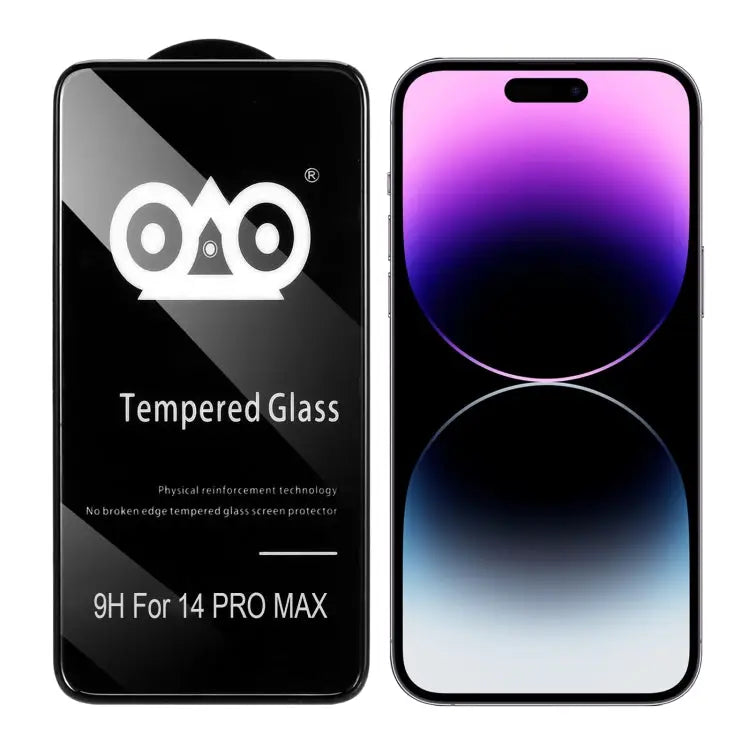 Shockproof Anti-breaking Edge Airbag Tempered Glass Film - For iPhone 14 Pro Max (1 PC)