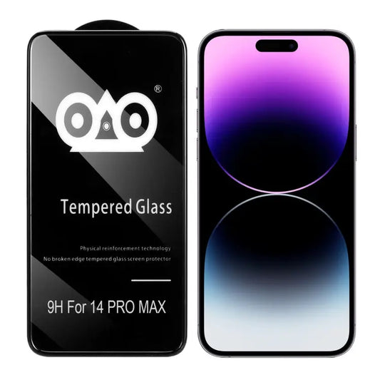Shockproof Anti-breaking Edge Airbag Tempered Glass Film - For iPhone 14 Pro Max (1 PC)
