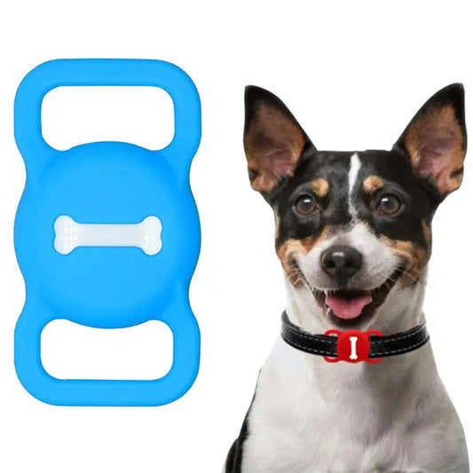 Shockproof Anti-scratch Silicone Case Protective Cover Style: Bones For AirTag - For AirTag / Blue - Apple Accessories