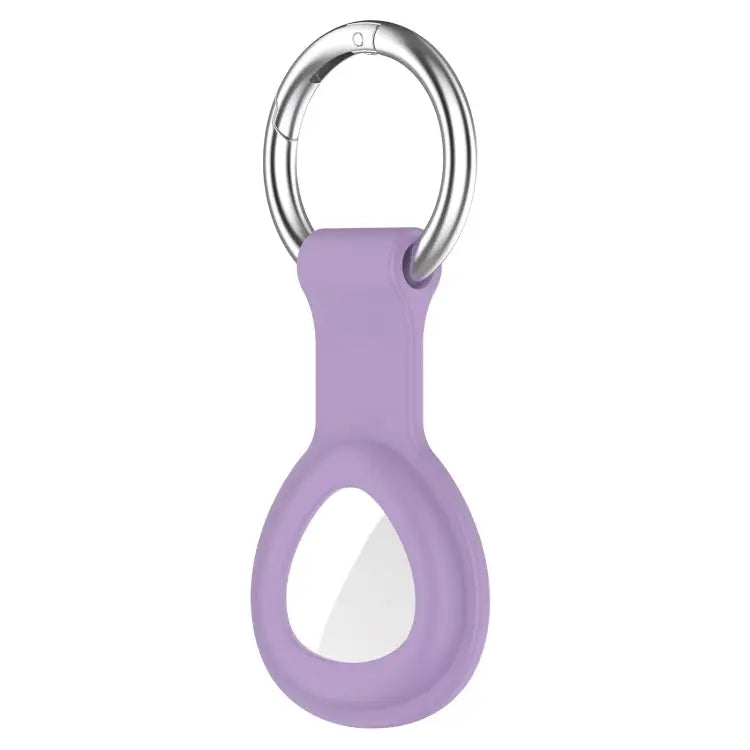 Shockproof Anti-scratch Silicone Protective Case For AirTag - For AirTag / Purple - Apple Accessories
