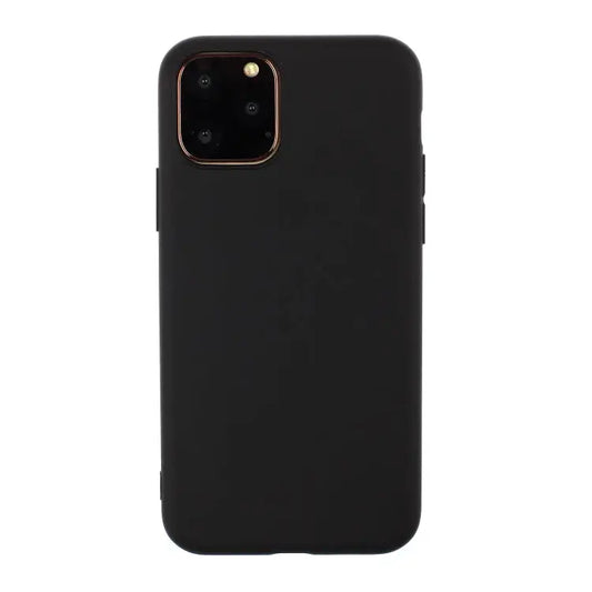 Shockproof Frosted TPU Phone Case - For iPhone 15 Pro Max / Black
