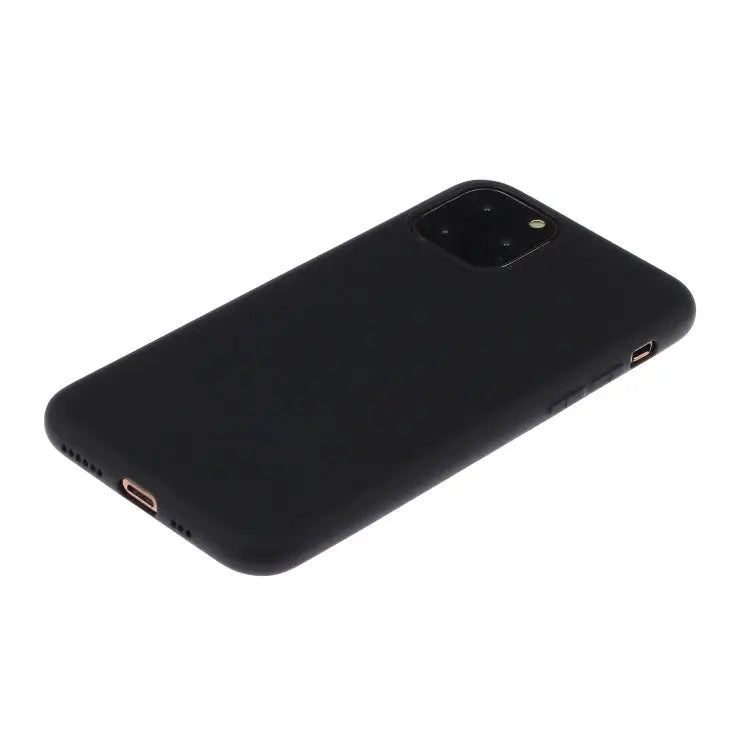 Shockproof Frosted TPU Phone Case - For iPhone 15 Pro Max / Black