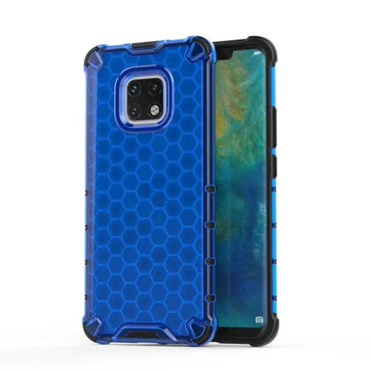 Shockproof Honeycomb PC + TPU Case for Huawei Mate 20 Pro For Huawei Mate 20 Pro - For Huawei Mate 20 Pro / Blue