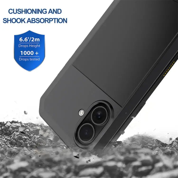 Shockproof IP54 Life Waterproof Phone Case For iPhone 16 - Apple Accessories