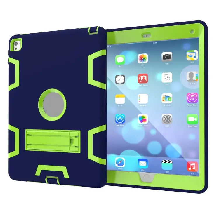Shockproof PC + Silicone Protective Case，with Holder For Samsung Galaxy Tab A 10.1 (2019) T510 - Apple Accessories
