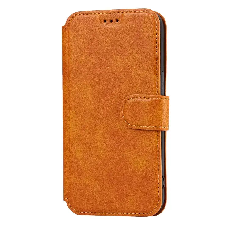Shockproof PU + TPU Leather Case with Card Slots & Holder & Photo Frame & Wallet For iPhone 13 mini For iPhone 13