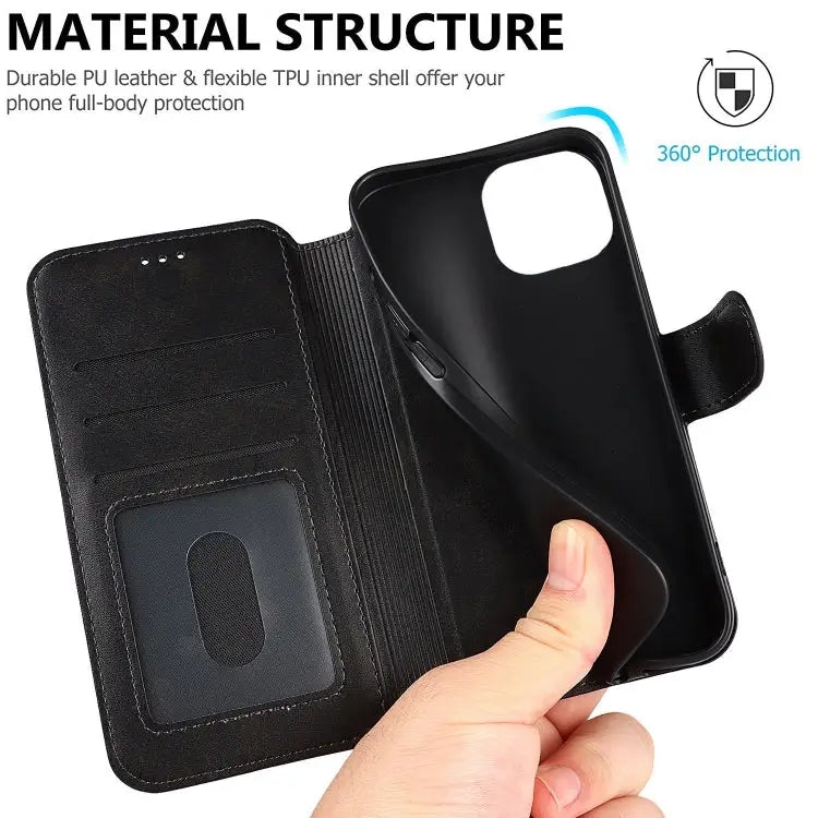 Shockproof PU + TPU Leather Phone Case For iPhone 14 Pro Max For iPhone 14 Pro For iPhone 14 For iPhone 14 Plus - Apple