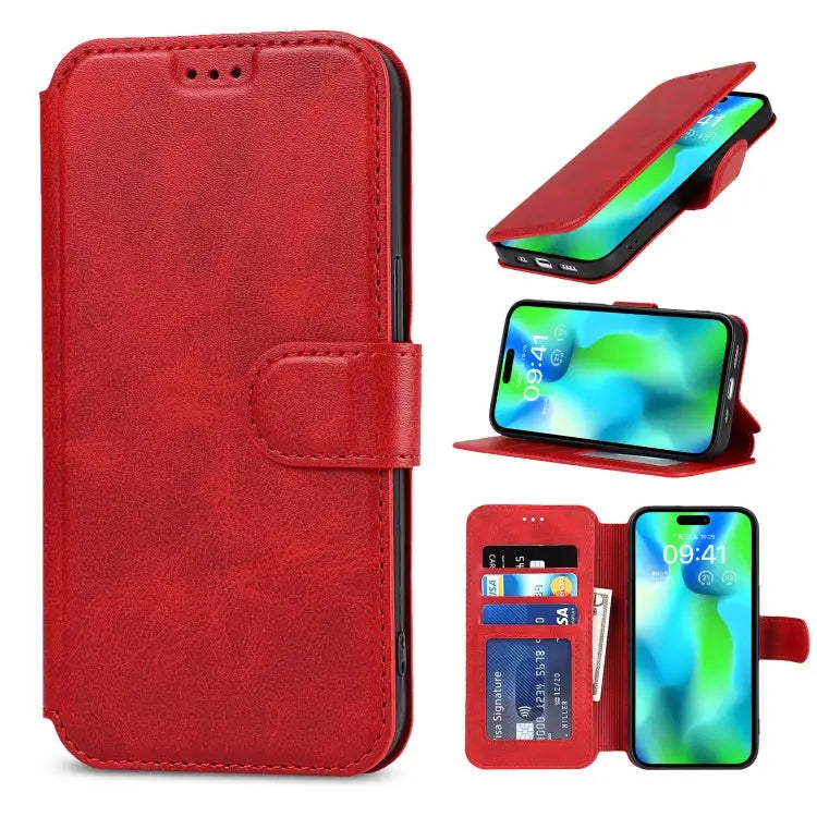 Shockproof PU + TPU Leather Phone Case For iPhone 14 Pro Max For iPhone 14 Pro For iPhone 14 For iPhone 14 Plus