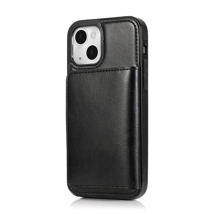 Shockproof PU + TPU Protective Case with Card Slots & Holder For iPhone 13 mini For iPhone 13 For iPhone 13 Pro