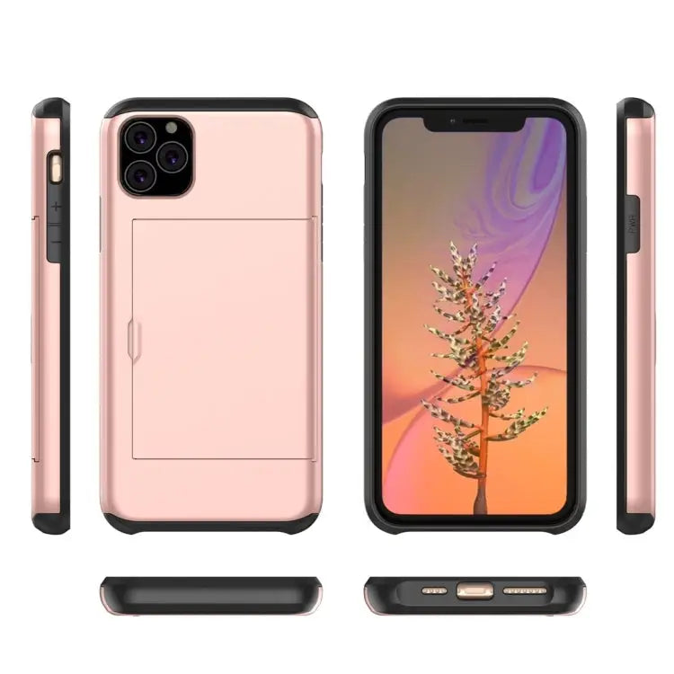 Shockproof Rugged Armor Protective Case with Card Slot