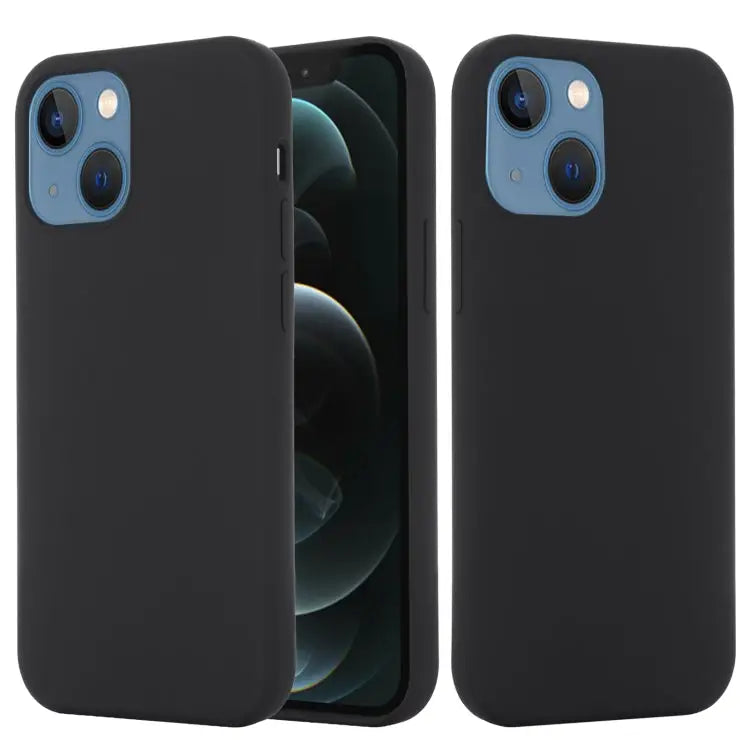 Shockproof Silicone Magnetic Magsafe Case For iPhone 13 mini For iPhone 13 - For iPhone 13 mini / Black - Apple