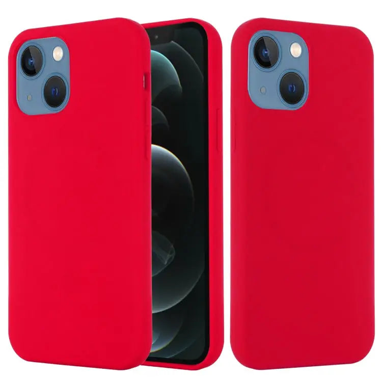 Shockproof Silicone Magnetic Magsafe Case For iPhone 13 mini For iPhone 13 - For iPhone 13 mini / Red - Apple