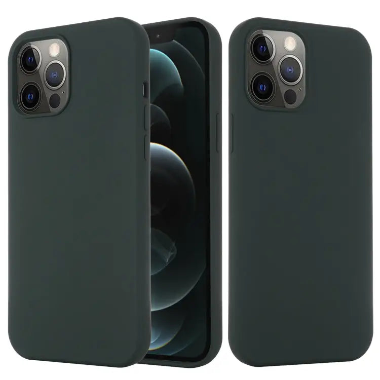 Shockproof Silicone Magnetic Magsafe Case For iPhone 13 Pro For iPhone 13 Pro Max - For iPhone 13 Pro / Dark Green