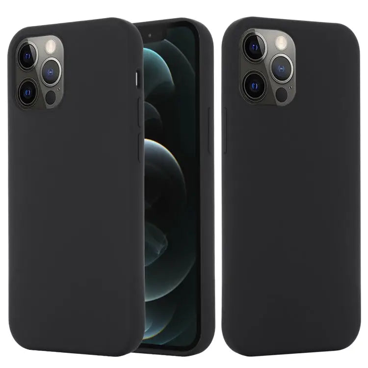 Shockproof Silicone Magnetic Magsafe Case For iPhone 13 Pro For iPhone 13 Pro Max - For iPhone 13 Pro / Black - Apple