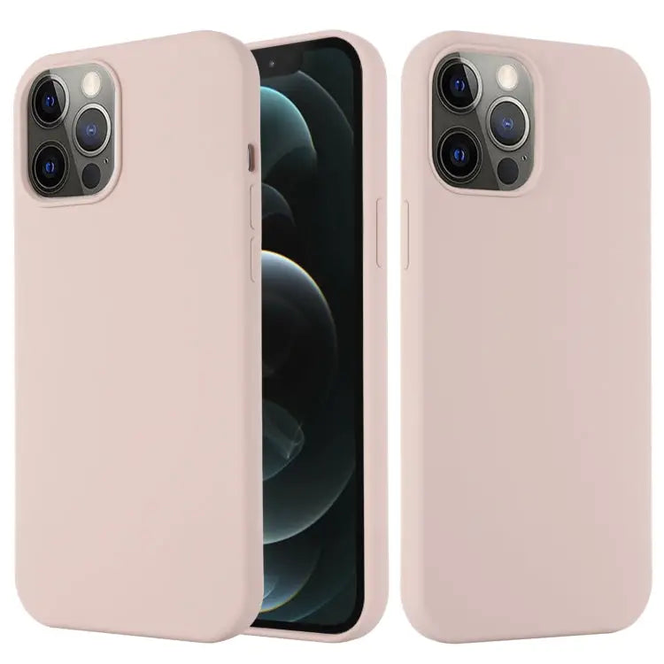 Shockproof Silicone Magnetic Magsafe Case For iPhone 13 Pro For iPhone 13 Pro Max - For iPhone 13 Pro Max / Sand Pink
