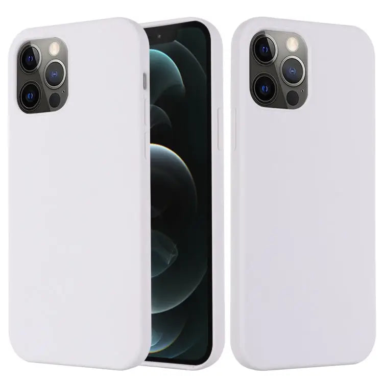 Shockproof Silicone Magnetic Magsafe Case For iPhone 13 Pro For iPhone 13 Pro Max - For iPhone 13 Pro Max / White