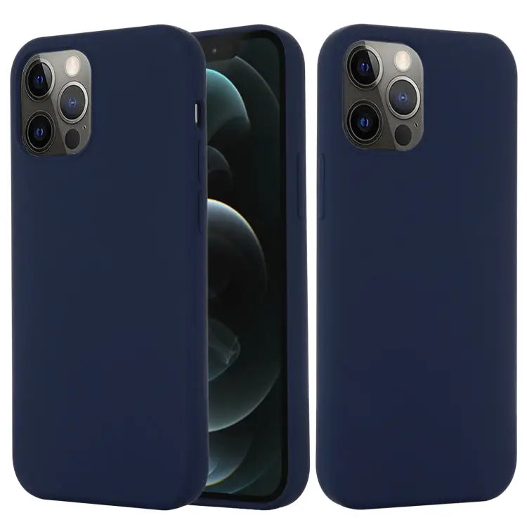 Shockproof Silicone Magnetic Magsafe Case For iPhone 13 Pro For iPhone 13 Pro Max - For iPhone 13 Pro Max / Navy Blue