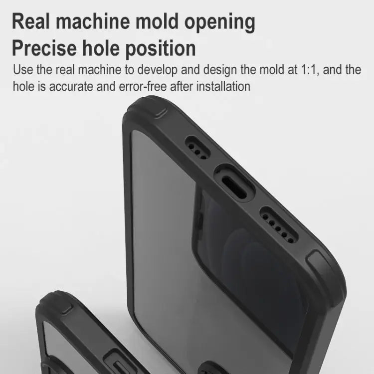 Shockproof TPU + Double-sided Glass Protective Case For iPhone 13 mini For iPhone 13 For iPhone 13 Pro For iPhone 13