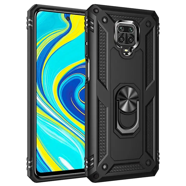 Shockproof TPU + PC Protective Case with 360 Degree Rotating Holder For Samsung Galaxy Note20 Ultra For Xiaomi Redmi