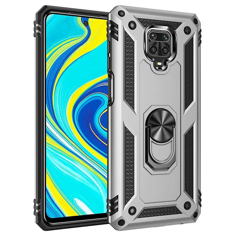 Shockproof TPU + PC Protective Case with 360 Degree Rotating Holder For Samsung Galaxy Note20 Ultra For Xiaomi Redmi
