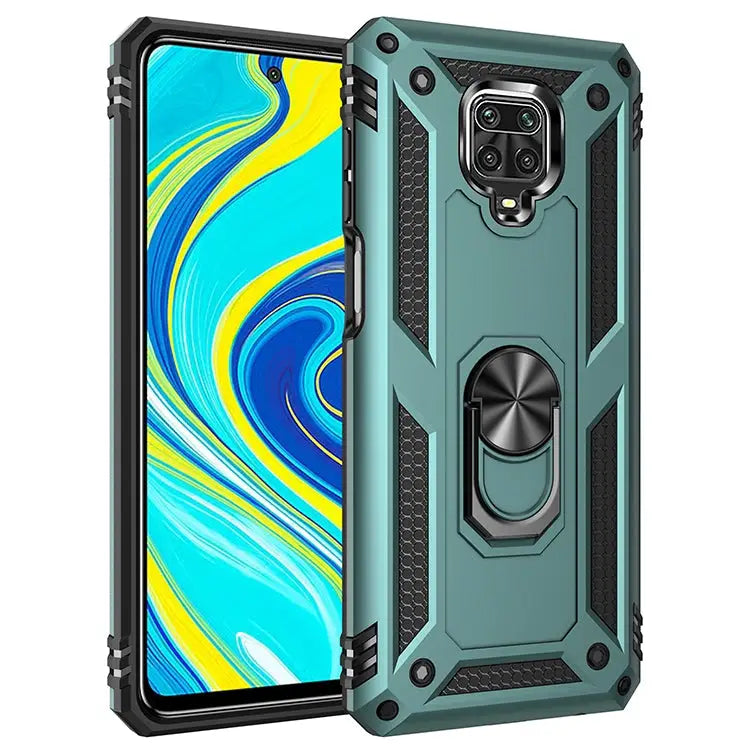 Shockproof TPU + PC Protective Case with 360 Degree Rotating Holder For Samsung Galaxy Note20 Ultra For Xiaomi Redmi