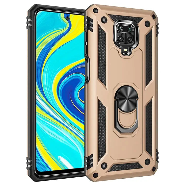 Shockproof TPU + PC Protective Case with 360 Degree Rotating Holder For Samsung Galaxy Note20 Ultra For Xiaomi Redmi