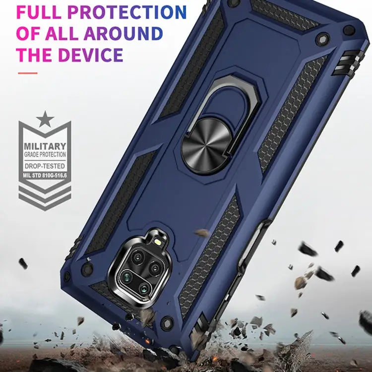 Shockproof TPU + PC Protective Case with 360 Degree Rotating Holder For Samsung Galaxy Note20 Ultra For Xiaomi Redmi