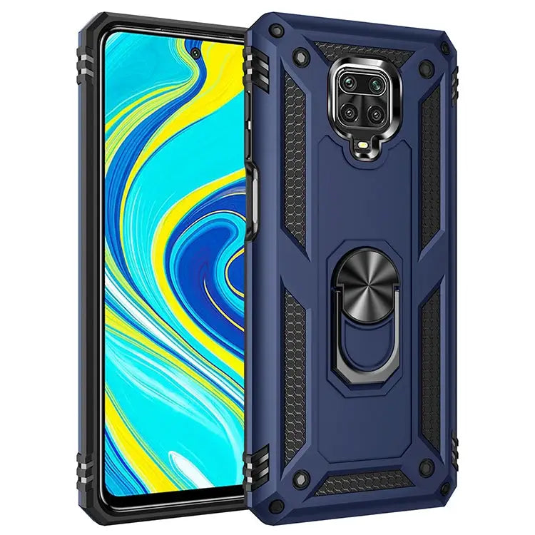 Shockproof TPU + PC Protective Case with 360 Degree Rotating Holder For Samsung Galaxy Note20 Ultra For Xiaomi Redmi