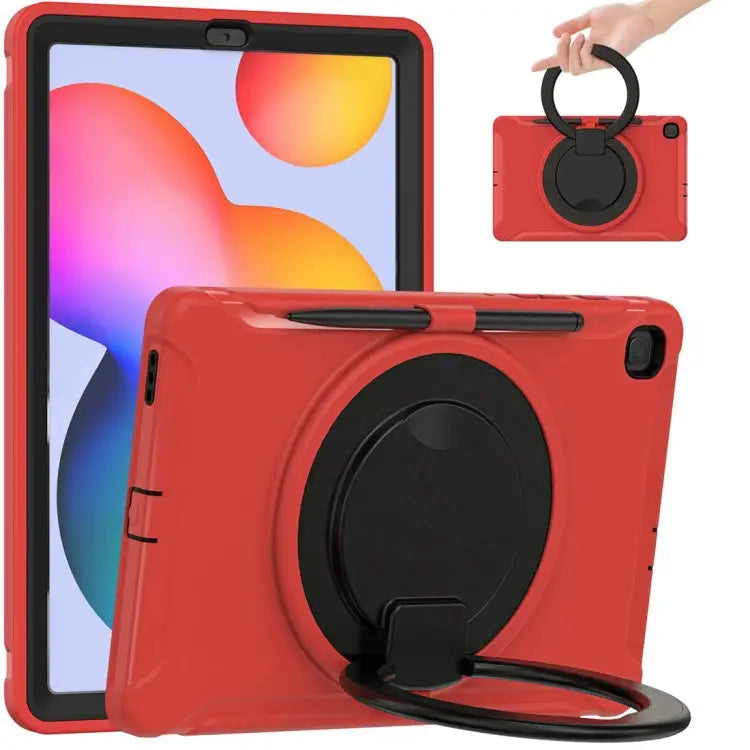 Shockproof TPU + PC Protective Case with 360 Degree Rotation Foldable Handle Grip Holder & Pen Slot For iPad Pro 12.9