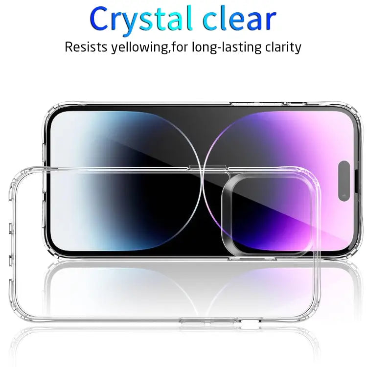 Shockproof Transparent Acrylic Phone Case For iPhone 15 Pro Max For iPhone 15 Pro For iPhone 15 Plus For iPhone 15