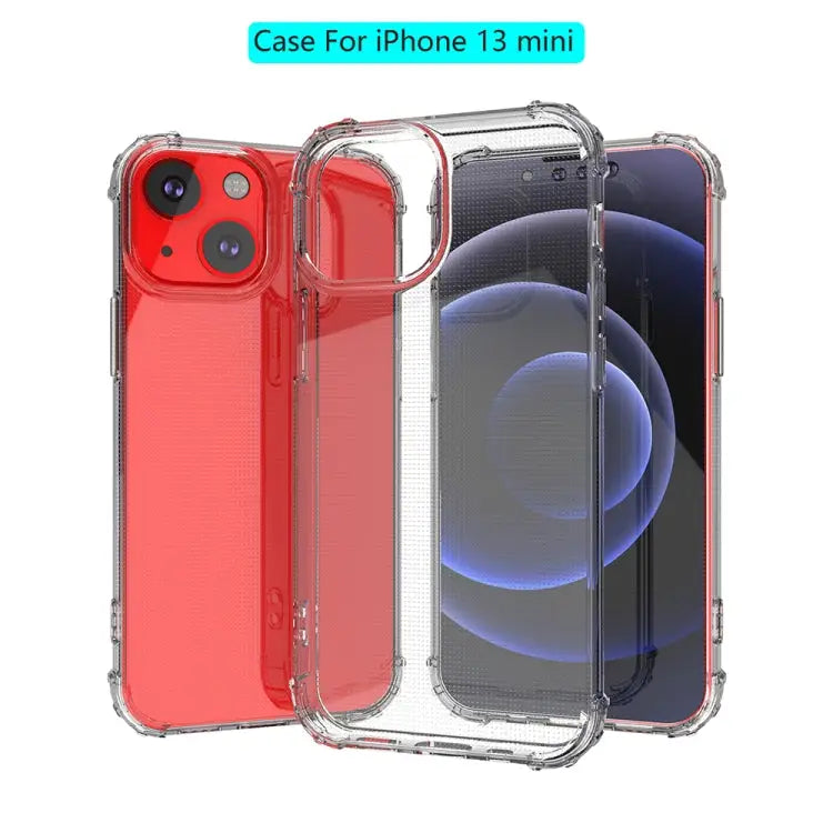 Shockproof Transparent TPU Protective Case For iPhone 13 mini For iPhone 13 For iPhone 13 Pro For iPhone 13 Pro Max