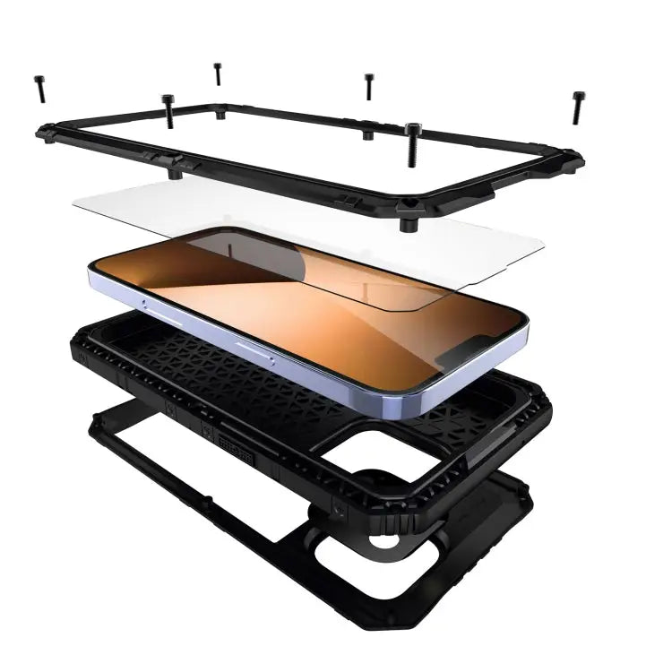 Shockproof Waterproof Dustproof Metal + Silicone Phone Case For iPhone 14 Pro Max For iPhone 14 Pro For iPhone 14