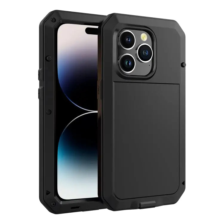 Shockproof Waterproof Silicone + Zinc Alloy Case For iPhone 14 Pro Max For iPhone 14 Pro For iPhone 14 For iPhone 14
