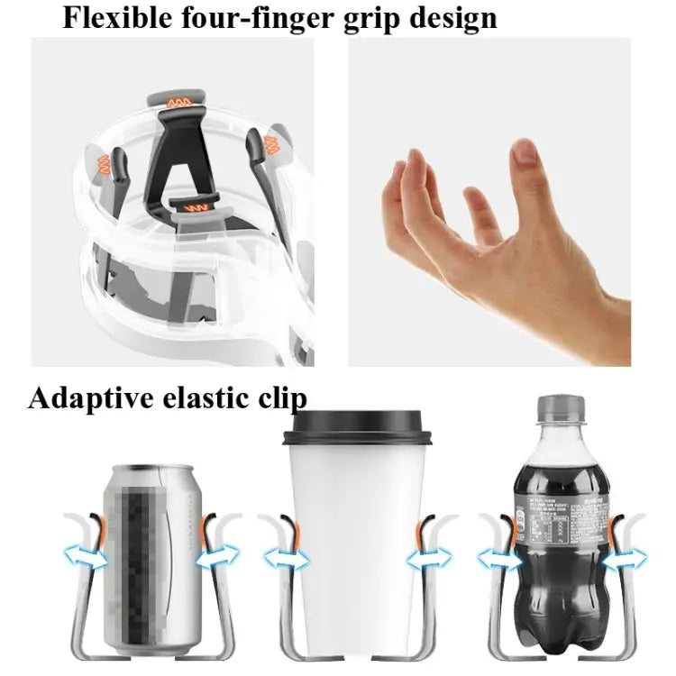 SHUNWEI SD-1038 Car Dual-Hole Water Cup Holder Cola Vacuum Flask Holder One For Two Beverage Holders SD-1038 - SD-1038