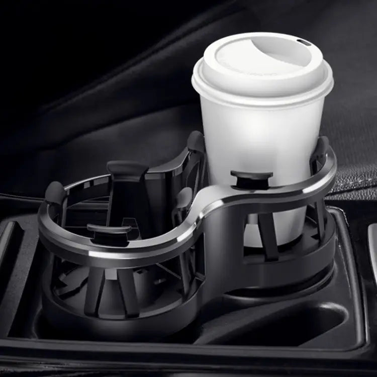 SHUNWEI SD-1038 Car Dual-Hole Water Cup Holder Cola Vacuum Flask Holder One For Two Beverage Holders SD-1038 - SD-1038