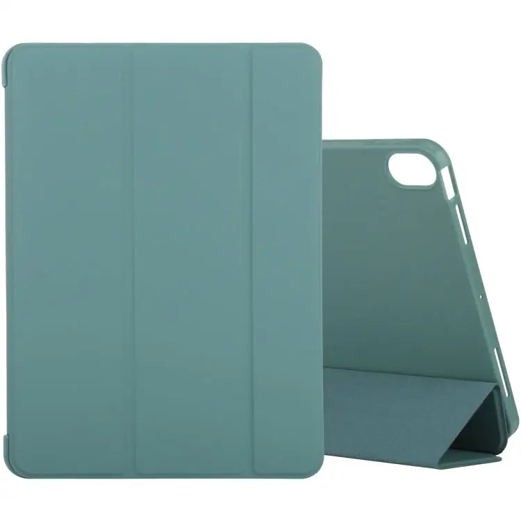 Silicone 3-Folding Full Coverage Leather Case For iPad Air 2022 / 2020 10.9 - For iPad Air 2022 / 2020 10.9 / Light