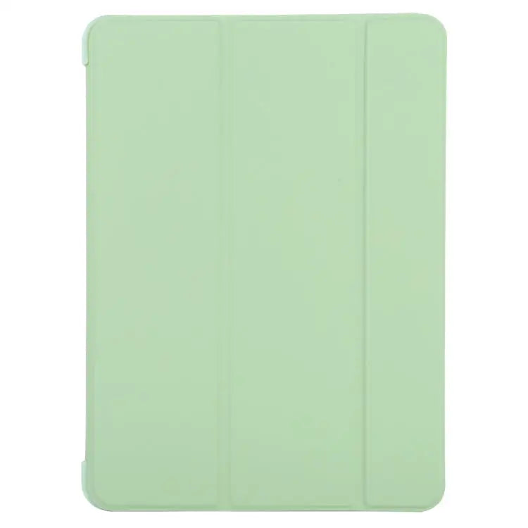 Silicone 3-Folding Full Coverage Leather Case For iPad Air 2022 / 2020 10.9 - Apple Accessories