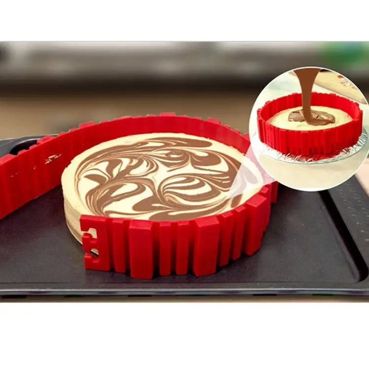 Silicone Cake Mold Baking Tools DIY Multi-shape Cake Mold Kitchen Accessories,4 PCS DIY Cake Mold 4 PCS DIY Cake Mold