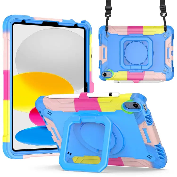 Silicone + PC Bracelet Holder Tablet Case For Amazon Kindle Fire 7 2022 For iPad 10th Gen 10.9 2022 - For iPad 10th Gen