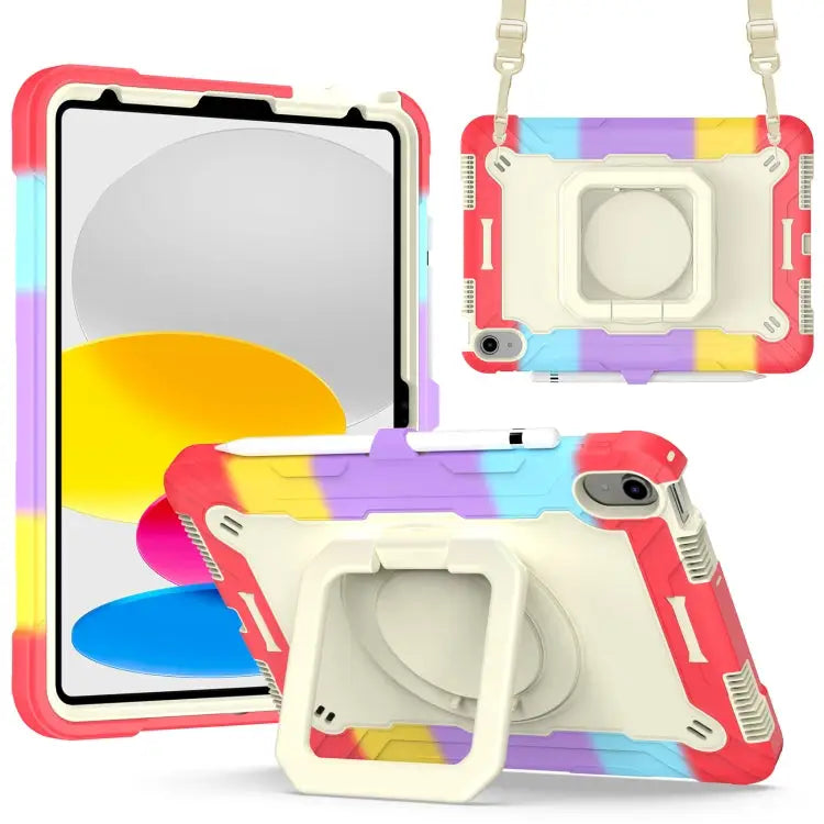 Silicone + PC Bracelet Holder Tablet Case For Amazon Kindle Fire 7 2022 For iPad 10th Gen 10.9 2022 - For iPad 10th Gen