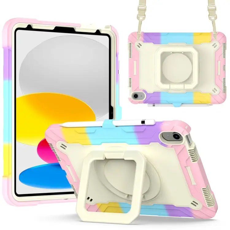 Silicone + PC Bracelet Holder Tablet Case For Amazon Kindle Fire 7 2022 For iPad 10th Gen 10.9 2022 - For iPad 10th Gen