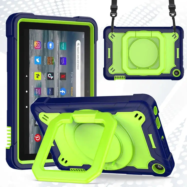 Silicone + PC Bracelet Holder Tablet Case For Amazon Kindle Fire 7 2022 For iPad 10th Gen 10.9 2022 - For Amazon Kindle