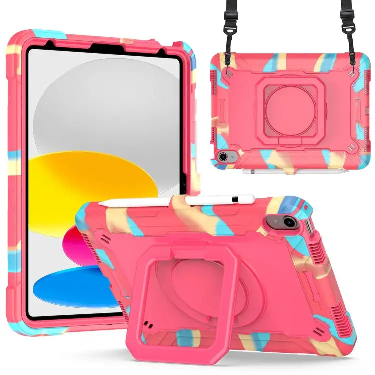 Silicone + PC Bracelet Holder Tablet Case For Amazon Kindle Fire 7 2022 For iPad 10th Gen 10.9 2022 - For iPad 10th Gen