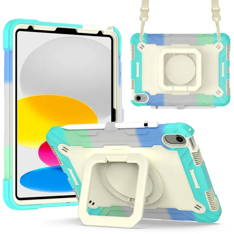 Silicone + PC Bracelet Holder Tablet Case For Amazon Kindle Fire 7 2022 For iPad 10th Gen 10.9 2022 - For iPad 10th Gen