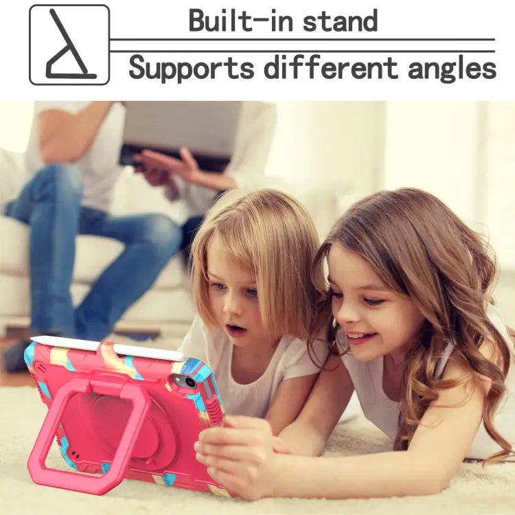 Silicone + PC Bracelet Holder Tablet Case For iPad mini 2024 / mini 6 For Samsung Galaxy Tab A8 10.5 2021 - Samsung