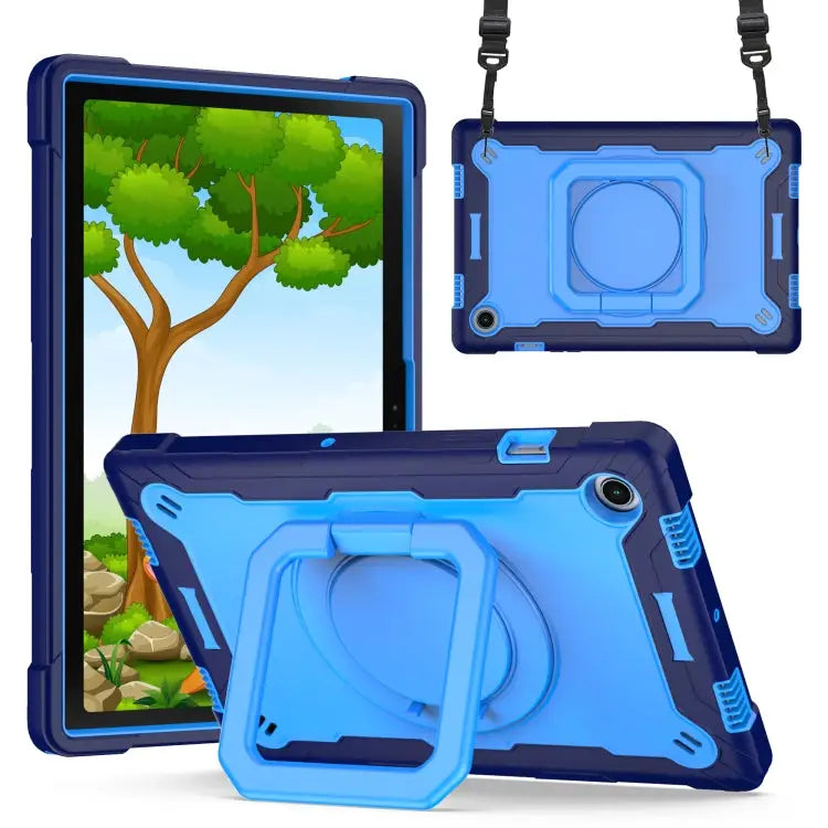 Silicone + PC Bracelet Holder Tablet Case For iPad mini 2024 / mini 6 For Samsung Galaxy Tab A8 10.5 2021 - For Samsung