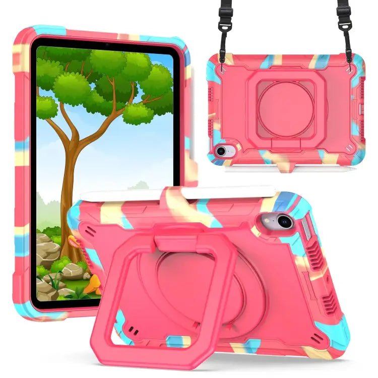 Silicone + PC Bracelet Holder Tablet Case For iPad mini 2024 / mini 6 For Samsung Galaxy Tab A8 10.5 2021 - For iPad
