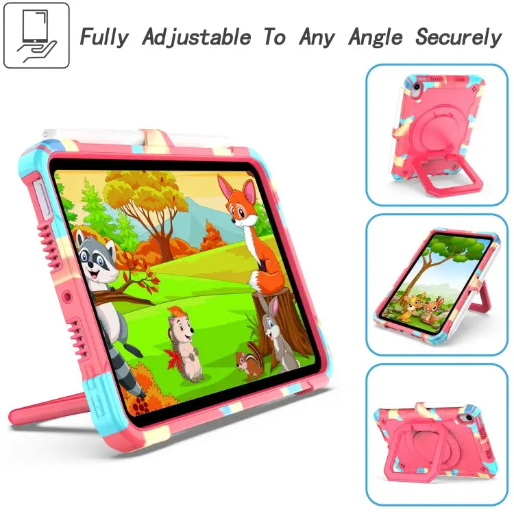 Silicone + PC Bracelet Holder Tablet Case For iPad mini 2024 / mini 6 For Samsung Galaxy Tab A8 10.5 2021 - Samsung